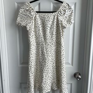 Loft Polka dots dress PETITE